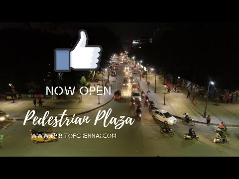 Pondy Bazaar Pedestrian Plaza | TNagar 2.0 | Chennai Smart City | Tamil News 2019